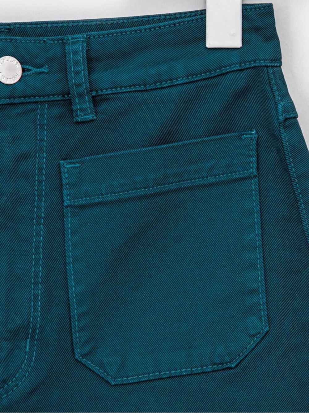 ROLLA'S High Rise Wide Leg Jeans in Forest Green 31 - Picture 5 of 6